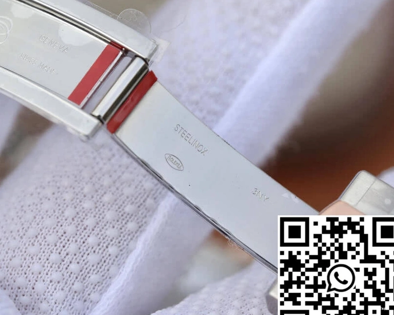 116231-0087 Rolex Factory Datejust Rose Dial Gold Silver 36MM GM 0130